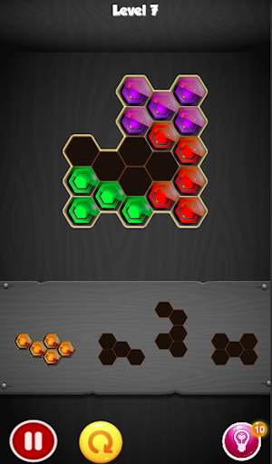 Hexa Block Puzzle King! screenshot 6