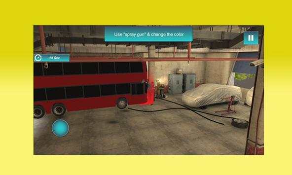 Real Bus Mechanic Workshop 3D screenshot 1