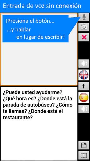 Traductor sin conexión: Voz-texto-fotos 8 idiomas screenshot 6