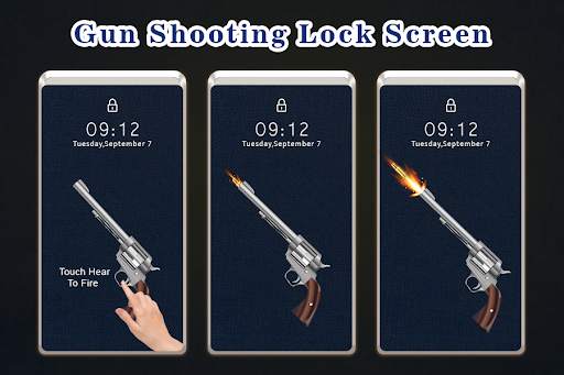 Gun Lock Screen - Pistol Lock screen screenshot 8