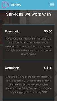 Receive SMS Online - 247pva.com screenshot 2