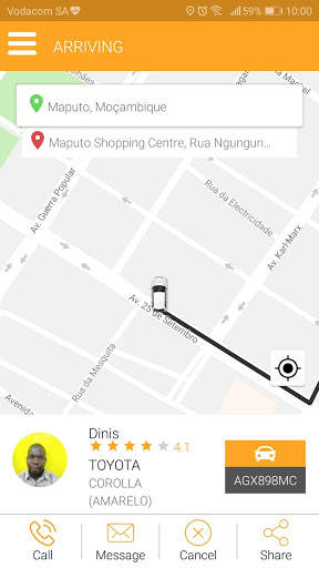 Zip Taxi App screenshot 4