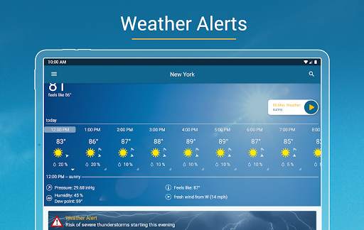 Weather & Radar - Storm radar screenshot 14
