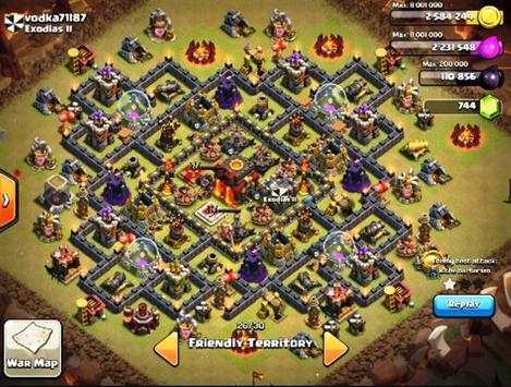 Clash Desain War Base 2017 screenshot 2