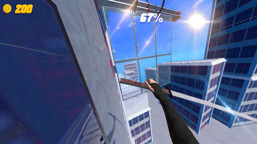 Rooftop Ninja Run screenshot 3