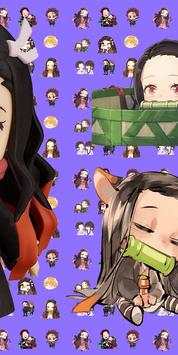 Nezuko WA Stickers screenshot 2