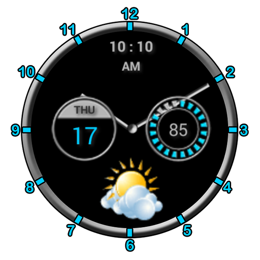 Super Clock &amp; Weather icon