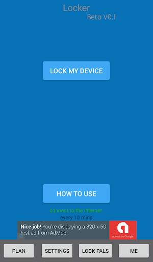 Time management app screenshot 1
