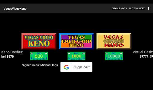 Vegas Video Keno screenshot 11