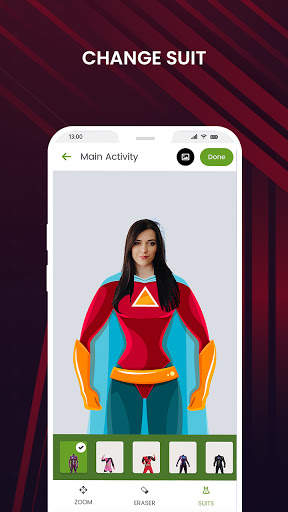 Hero Photo Suit Changer screenshot 4