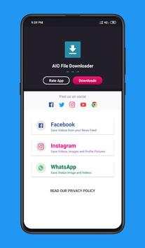 AIO File Downloader screenshot 1