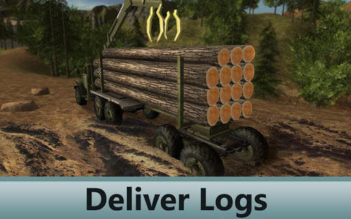 🌲⚙️ Sawmill 🚚 Truck Driver Simulator 3D screenshot 3