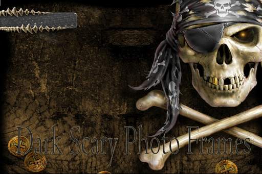 Dark Scary Photo Frame скриншот 1