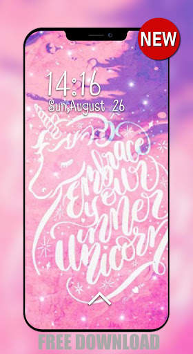 Unicorn wallpaper - kawaii unicorn backgrounds screenshot 3