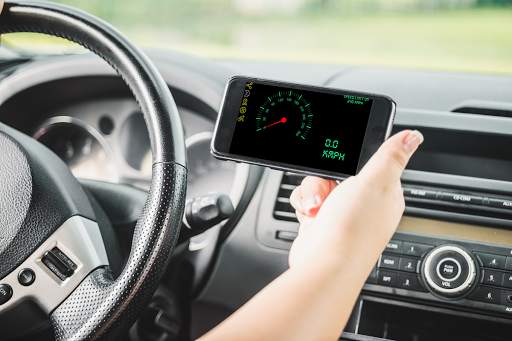 Digital analog GPS Speedometer simple-HUD Display 3 تصوير الشاشة