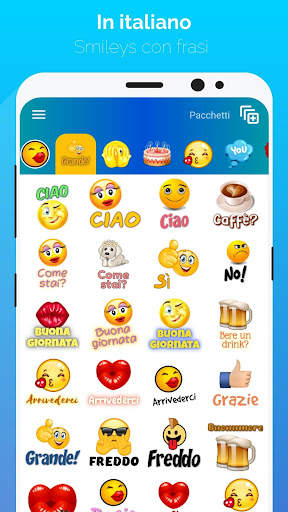 WhatSmiley Emoji WASticker screenshot 1