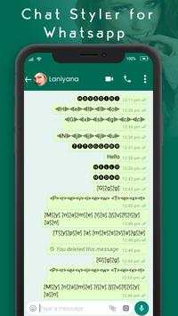 Chat Styles for WhatsApp : Stylish Text Message screenshot 3