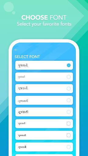 Gujarati Keyboard - english to gujarati typing screenshot 5