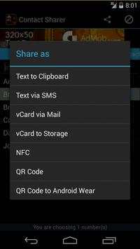 Contact Sharer скриншот 3