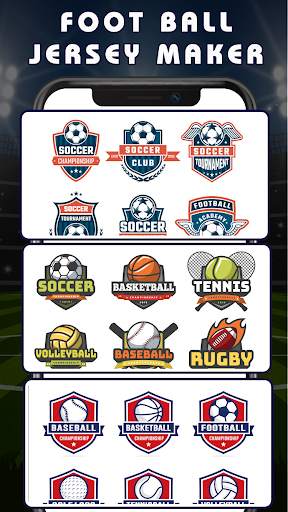 Football Jersey Maker : Football T-Shirt Design screenshot 5