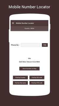 Mobile Number Locator screenshot 1