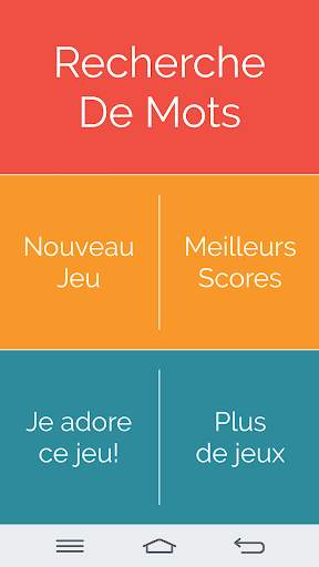 Recherche De Mots screenshot 1