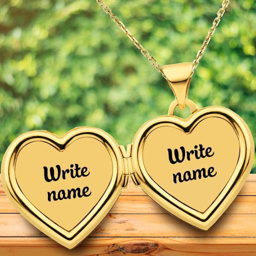 Write Name On Locket 4 تصوير الشاشة