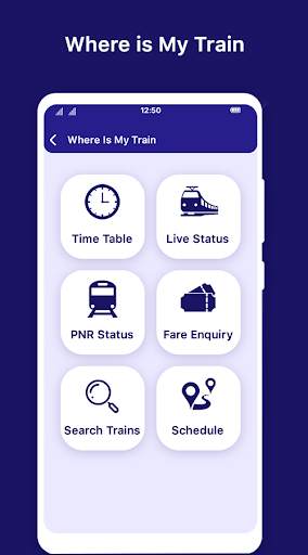Live Train PNR Status - Rail Enquiry &Train Status screenshot 1
