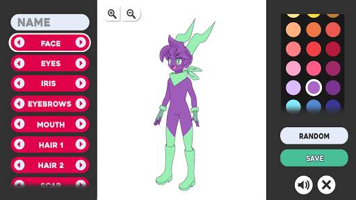 Spaicy Fan Character Maker screenshot 2