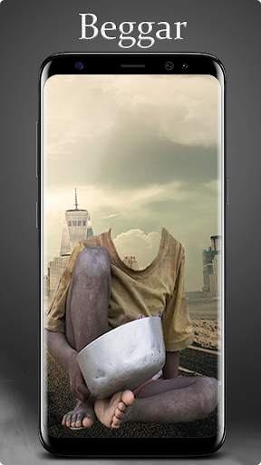 Beggar Photo Suit Editor screenshot 2