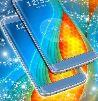 Blue Lock Screen Theme For J5 screenshot 2