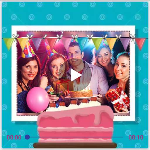 Video de cumpleaños 🎂 con musica y fotos screenshot 8