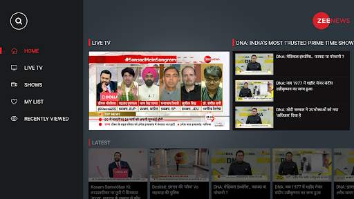 Zee News Live TV, Latest News screenshot 3