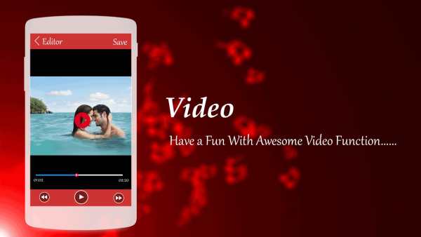 Photo Video Editor with Song screenshot 1