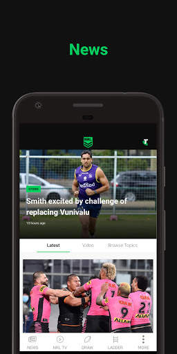 NRL Official App 1 تصوير الشاشة