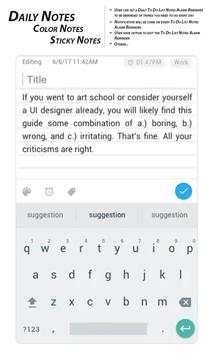 Daily Notes Color Notes, Sticky Notes screenshot 5