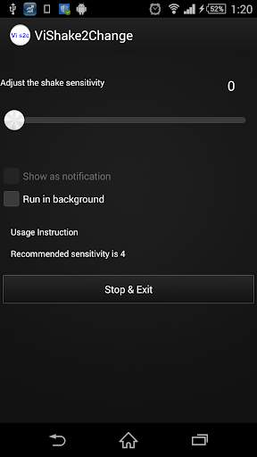 Shake 2 Change Music screenshot 1