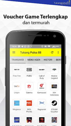 APLIKASI PULSA: Tukang Pulsa 88 screenshot 7