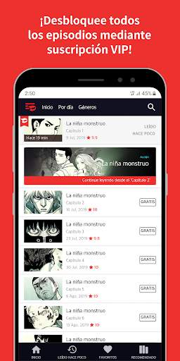 Toomics - Lee Cómics Premium screenshot 2