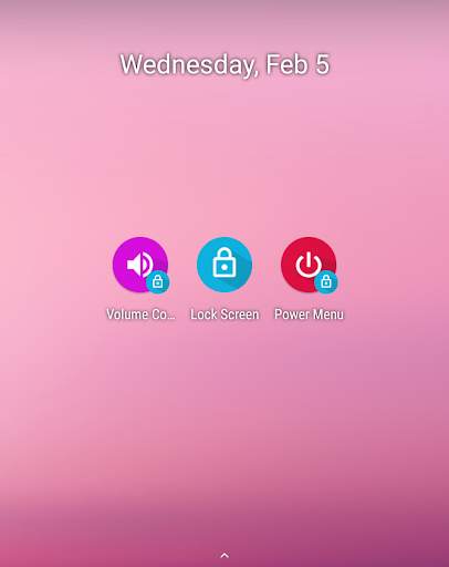 Lock Screen, Power and Volume Shortcuts screenshot 1