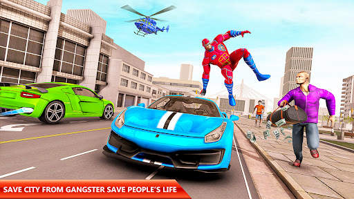 Police Robot Rope Hero Game 3d 2 تصوير الشاشة
