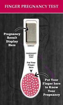 Finger Pregnancy Test Scanner Prank screenshot 2