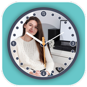 HD Photo Clock Live Wallpaper - My Photo On Clock icon