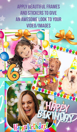 Foto Video De Cumpleaños Feliz - Videos Cumpleaños screenshot 7