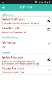 Automatic Hidden Call Recorder screenshot 5