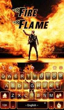 Live 3D Fire Flame Keyboard Theme screenshot 1