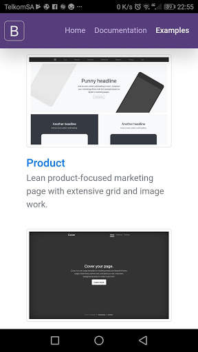 Bootstrap 4 screenshot 6