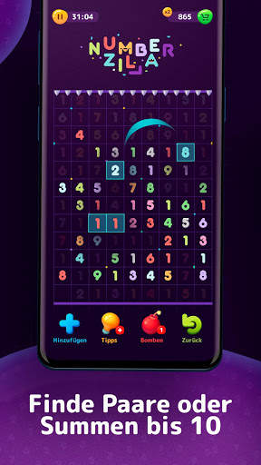 Numberzilla - Zahlenrätsel screenshot 3