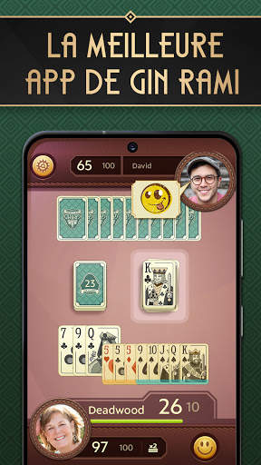 Grand Gin Rummy: jeu de cartes screenshot 1