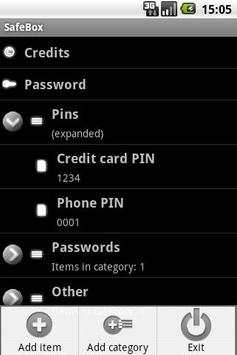 SafeBox screenshot 2